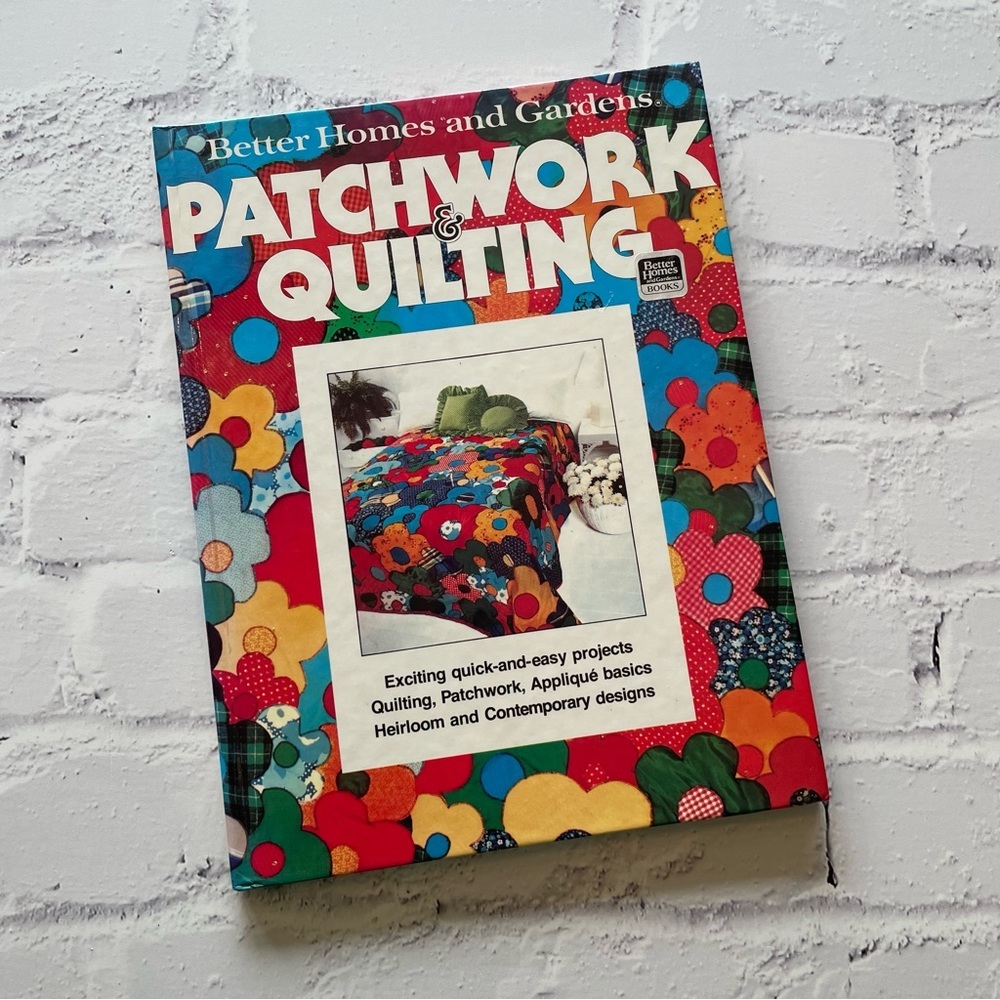Vintage 1977 Better Homes and Gardens Patchwork Quilting Book